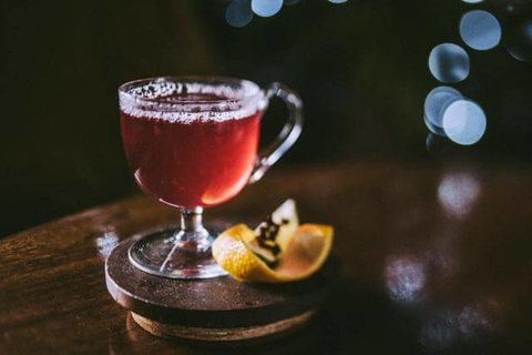 Black Cow Vodka Mooled Cranberry cocktail - 2017 National Vodka Day recipes